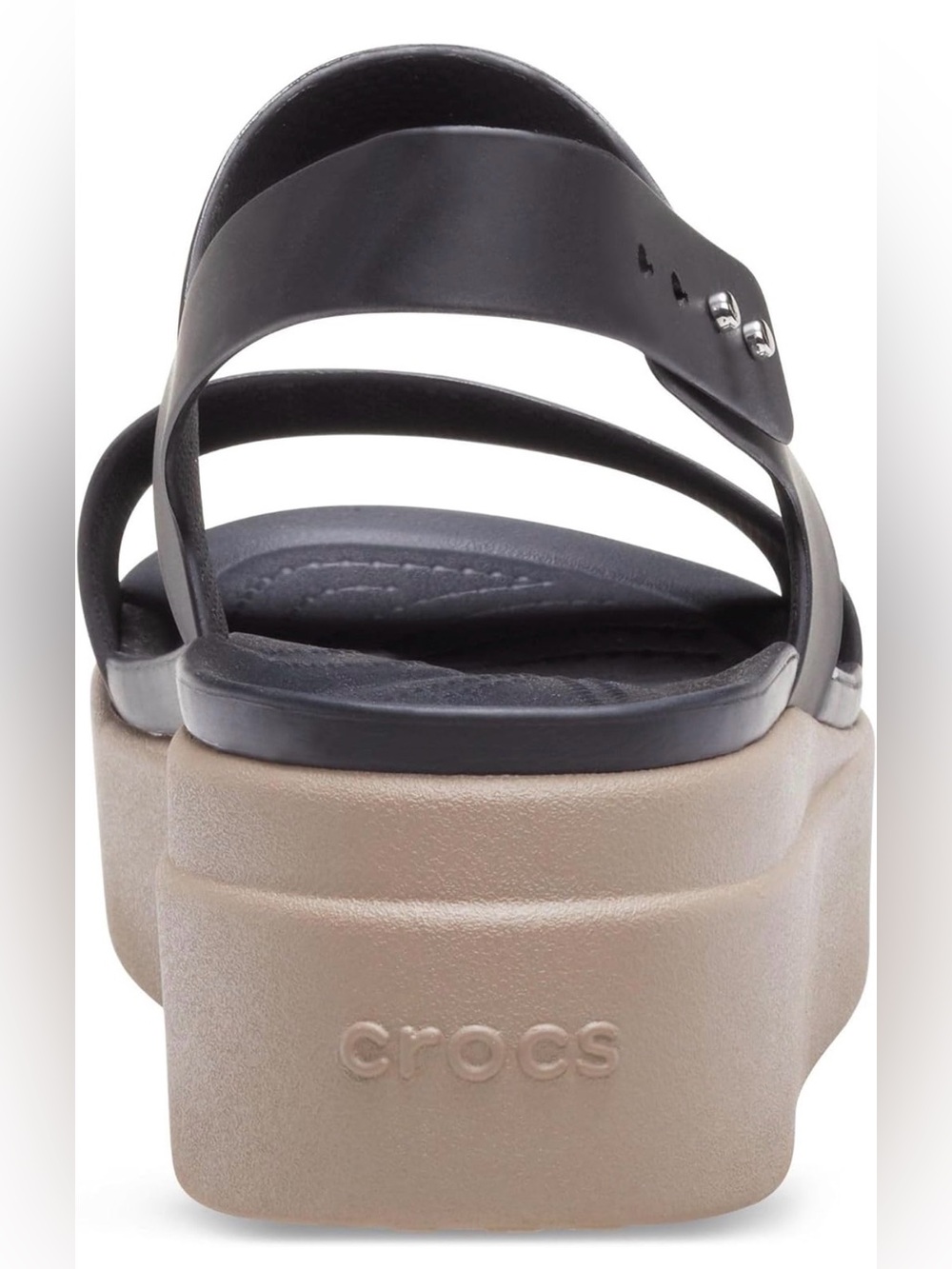NWT Brooklyn Low Wedge Crocs Women’s Size 9 - Picture 5 of 10